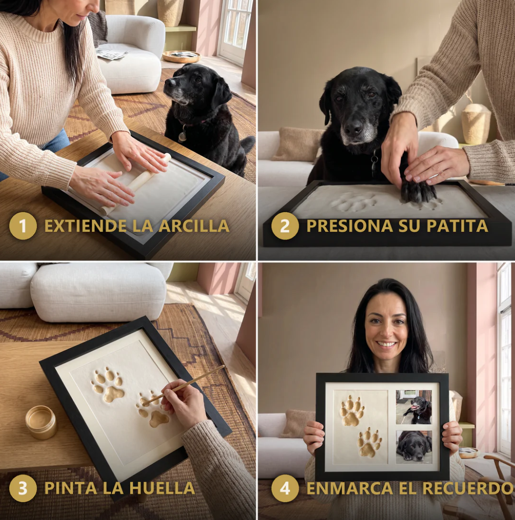 Huellia®  Kit de Huella de Mascota